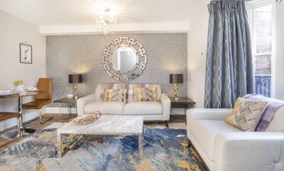 Apartment 8 Blue Bridge, Elegant & Luxurious 1 Bed Apartment- Free Parking